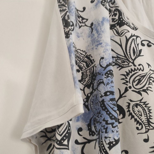 Ulla Popken dress large size L/XL like new, white and black