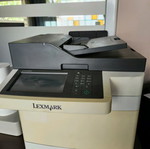 Lexmark printer used