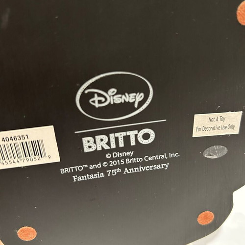 Disney Showcase Collection Britto Fantasia 75th Anniversary Enesco statue like new