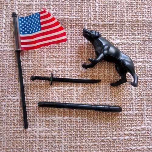 G.I. Joe collectible vintage accessories like new, Hasbro