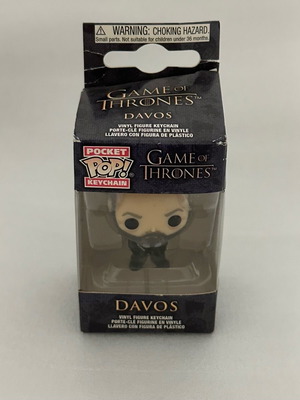 Funko Pop Game of Thrones Davos keychain new