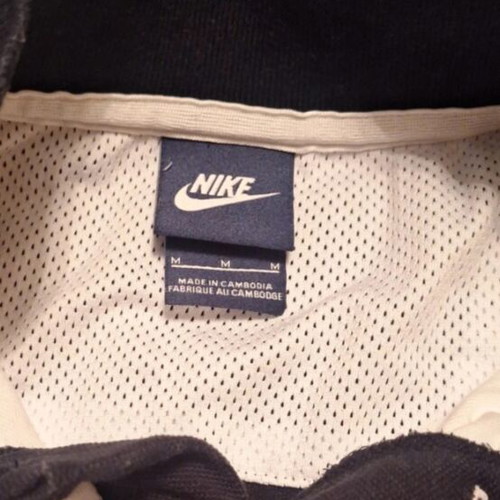 Nike Polo shirt like new, size M, black and white