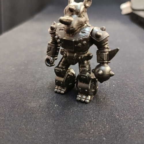 Teratomax Battle Beast black rhinoceros figure used