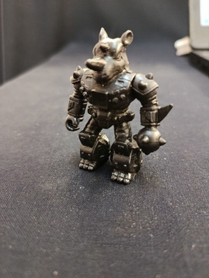 Τερατομαχος Battle Beast μαύρος ρινόκερος φιγούρα μεταχειρισμένη