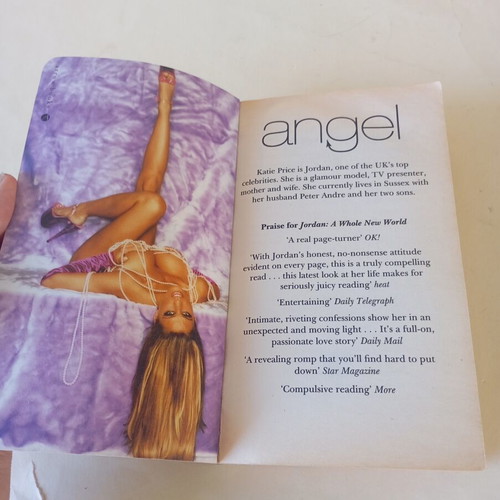 Katie Price Angel novel used, English
