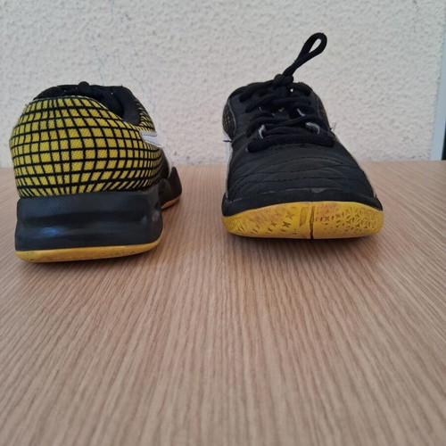 Puma sneakers size 31 used, black and yellow