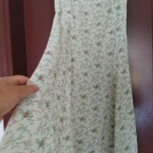 Dress with triple straps like new, colorful, size M