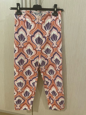 Zara high-waisted chino pants like new, multicolor pink-purple