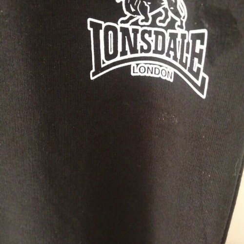 Lonsdale men's sweatpants XL new black
