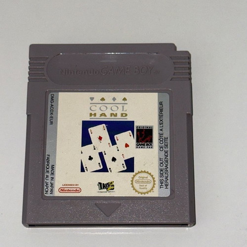 Nintendo Game Boy Cool Hand poker game used