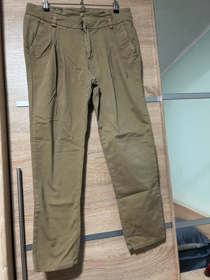 Stradivarius beige office pants like new with fitted cut