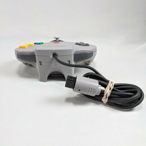 Nintendo 64 original controller used, grey
