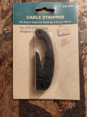 Cable stripper black color new