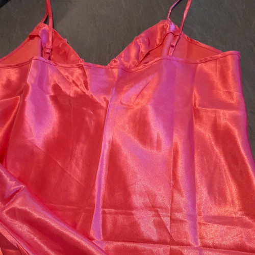 Mystiko nightdress with robe new, pink, size XL