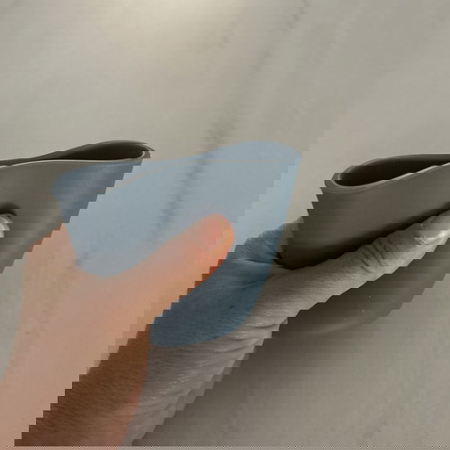 Ποτήρι σιλικόνης εκμάθησης σαν καινούργιο