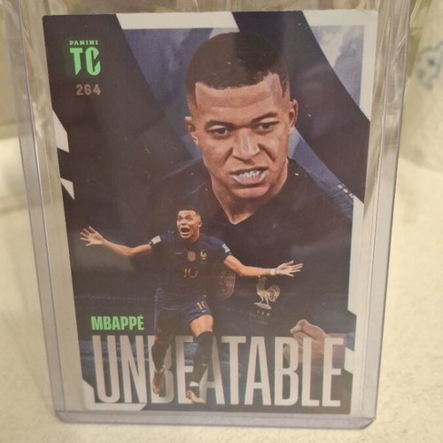 Kylian Mbappe Unbeatable Panini card