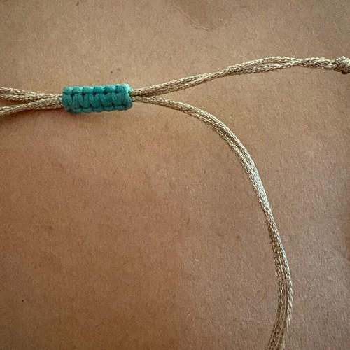 Bracelet from Mykonos handmade, new, turquoise