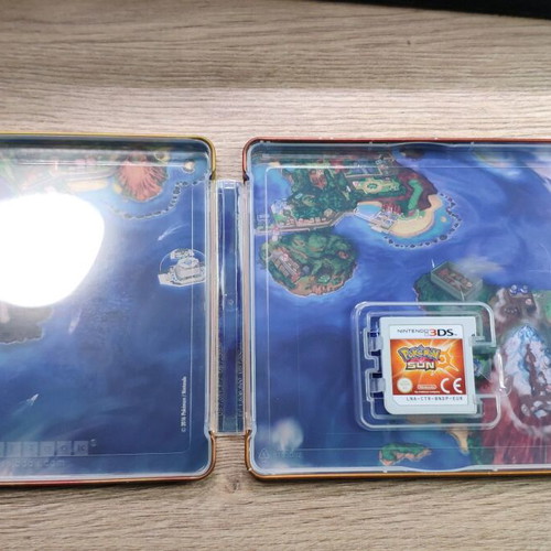 Pokémon Sun Fan Edition with steelbook like new for Nintendo 3DS