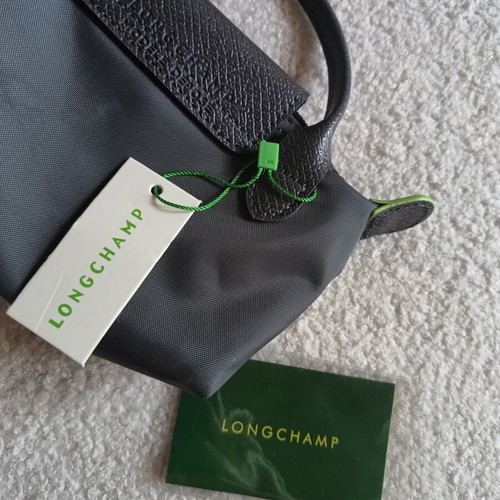 Longchamp Le Pliage pouch mini bag, graphite