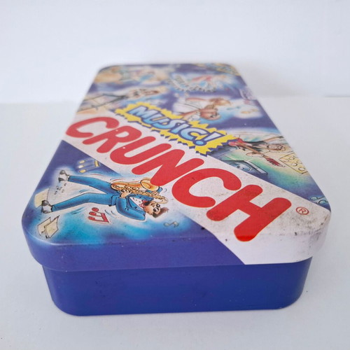 Nestle Crunch metal box vintage, used