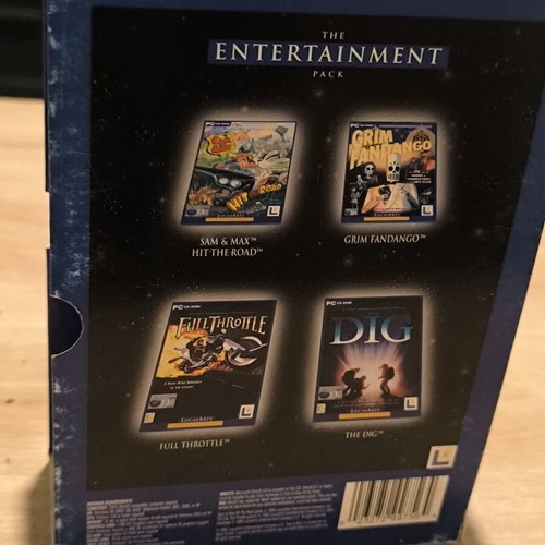 Lucas Arts Entertainment Pack PC used, classic adventure games