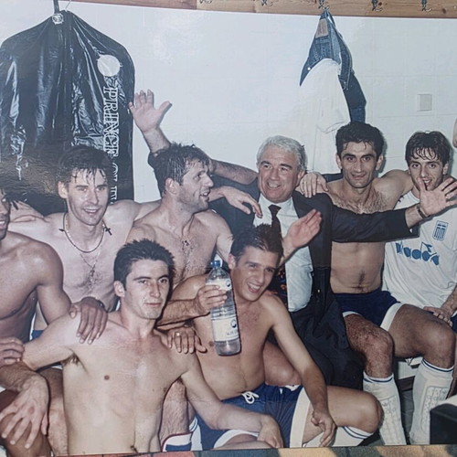 Photographs of Greece's 4-0 win over Finland 1994 used