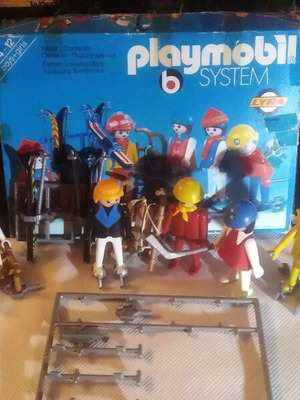 Vintage Playmobil 1976 No 3561 Lyra Skier μεταχειρισμένο σετ