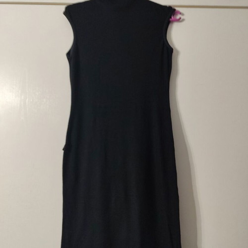 Black dress one size used