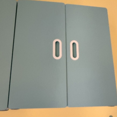 IKEA Stuva Småstad children's cabinets like new, set of 4, white and blue