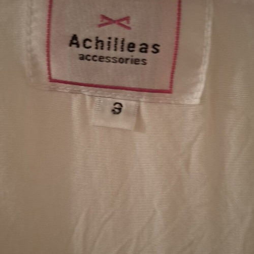 White kaftan Achilleas Accessories like new, breathable fabric