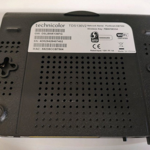 Forthnet router new without packaging with power supply