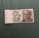 5000 Pesetas banknote