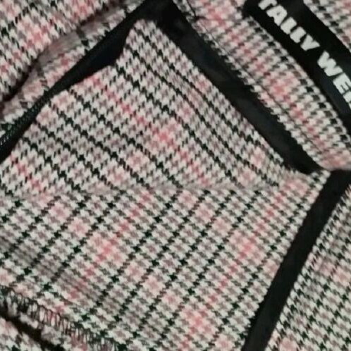 Tally girls' skirt shorts size 34 new, black and pink cotton