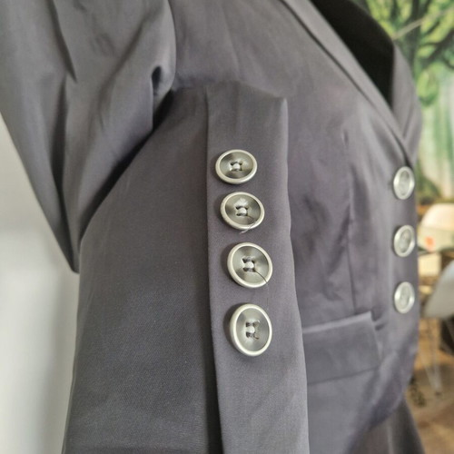 Ovs business satin jacket S like new, gray