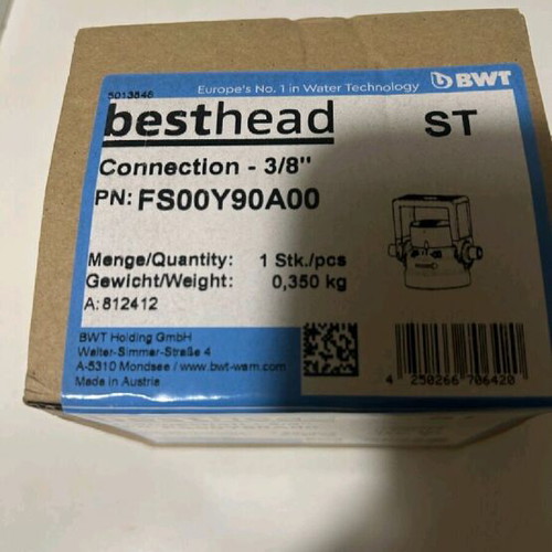 BWT filter head new, excellent quality