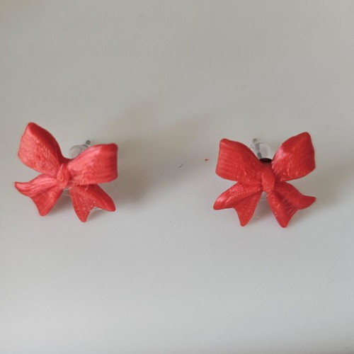 Bow Earrings new, handmade design