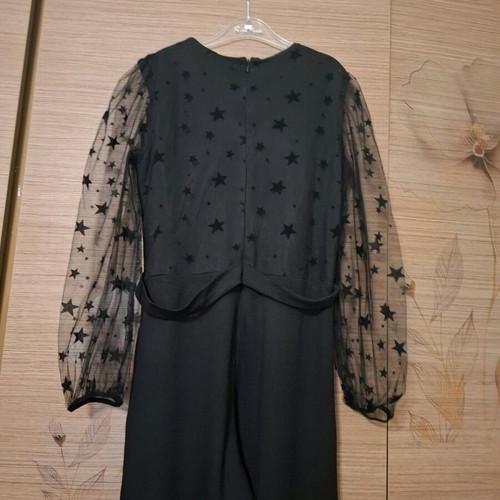 Marasil girls' one-piece like new with tulle and gold sequins