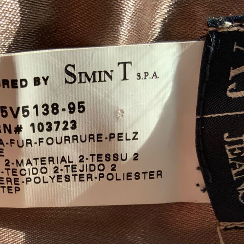 Armani Jeans set scarf and muff multicolored new