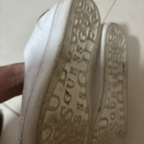 Guess athletic shoes used, size 38, white