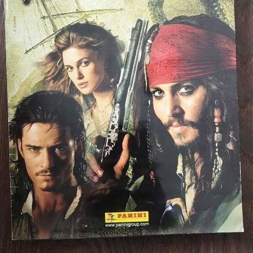 Panini Album Pirates of the Caribbean Dead Man's Chest used