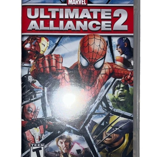 Marvel Ultimate Alliance 2 Sony PSP game like new, 2009
