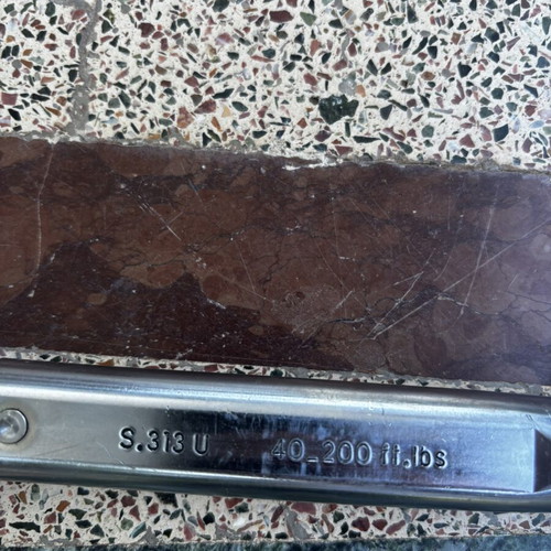 Facom S.313U Torque Wrench like new 40-200 ft.lbs 1/2"