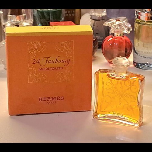Hermès 24 Faubourg perfume miniature, vintage, new