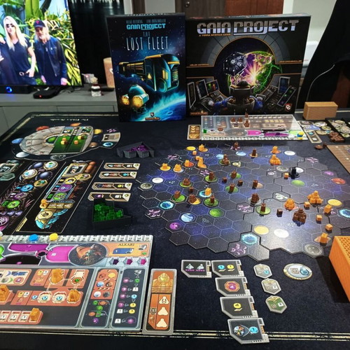 Gaia Project 3D printed insert for board game with Lost Fleet expansion