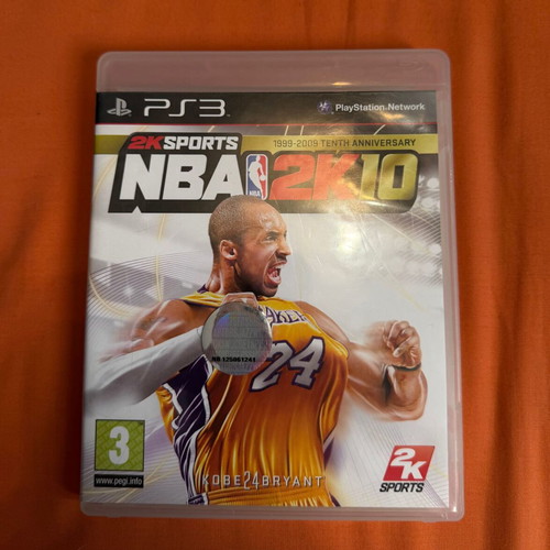 NBA 2K10 10th Anniversary Edition PS3 game, Kobe Bryant