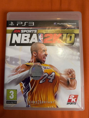 NBA 2K10 10th Anniversary Edition PS3 game, Kobe Bryant