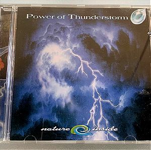 Nature inside - Power of thunderstorm αυθεντικό cd new age