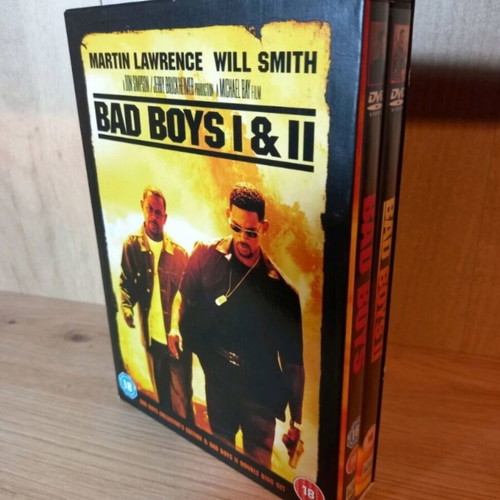 Bad Boys 1 & 2 DVD like new with English subtitles