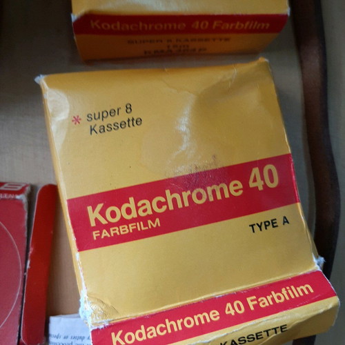 Eumig Viennette Super 8 camera used with case and Kodak film
