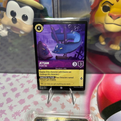 Lorcana Disney κάρτα TCG Jetsam mint/nm condition